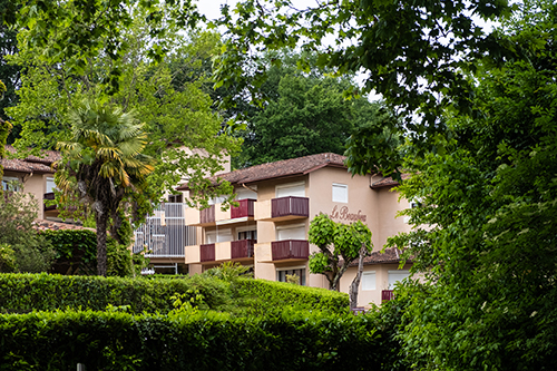 Beaulieu vue du parc